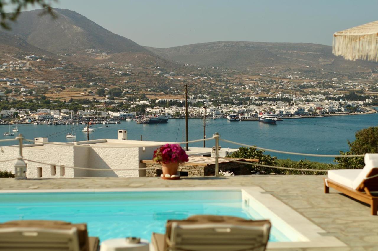 Blue Bay Heliolithos Hotel Páros Buitenkant foto